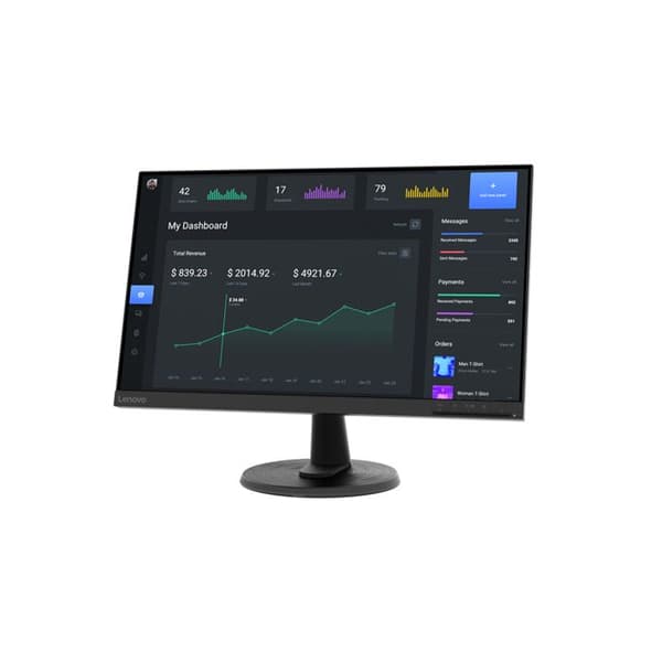 Lenovo D24-40. Bilddiagonal: 60,5 cm (23,8), Skärmstorlek: 1920 x 1080 pixlar, HD-typ: Full HD,