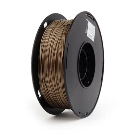 3D Printera izejmateriāls Gembird PLA-PLUS filament Gold Metal Color 1.75 mm 1 kg