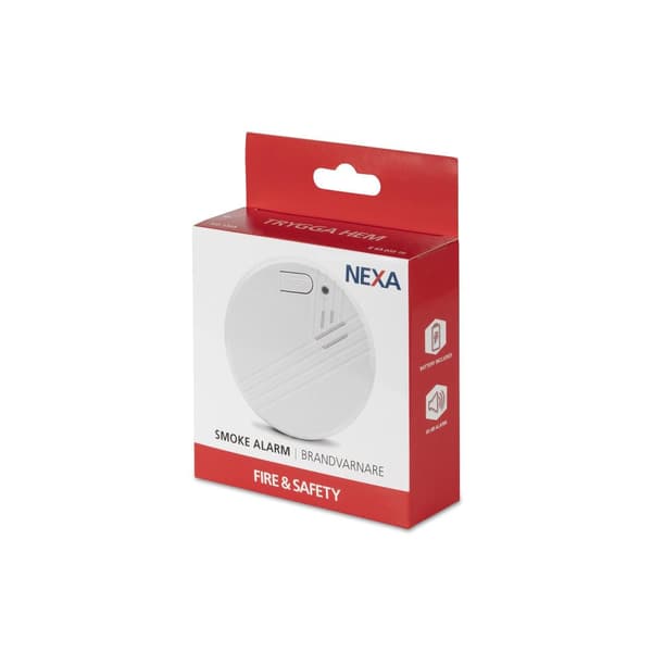 Brandvarnare NEXA optisk 9V batteri