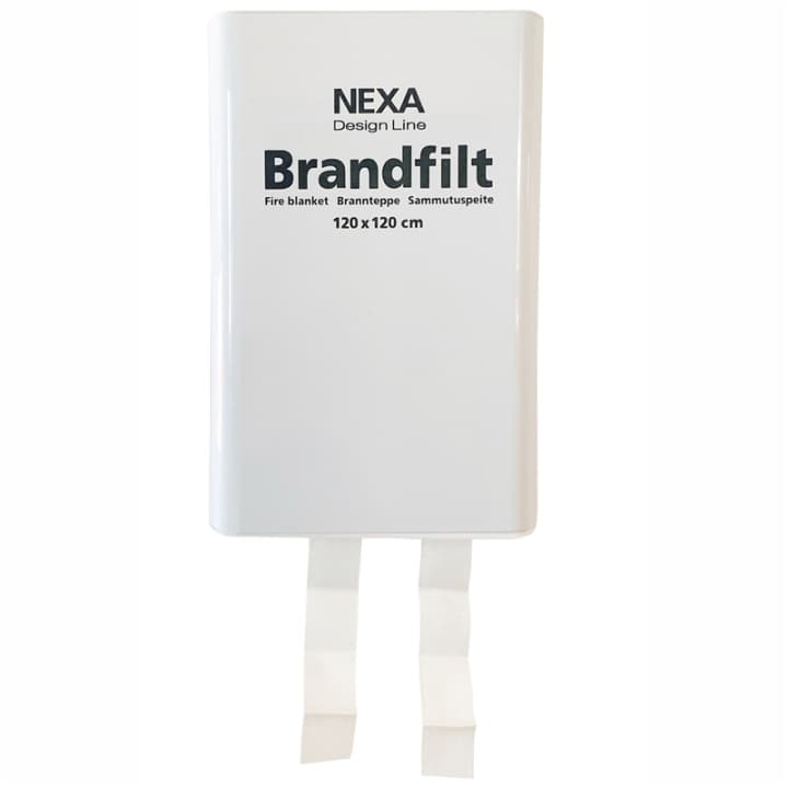 Nexa Fire & Safety FBDH-105 Brandfilt Vit 120x120