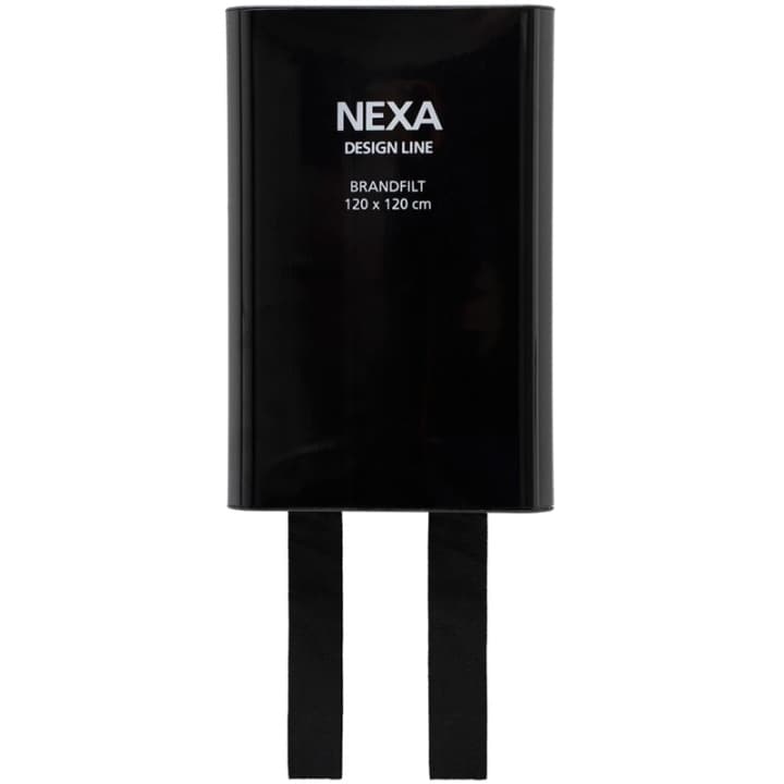 Nexa Fire & Safety FBDH-104 Brandfilt, 120x120, Svart