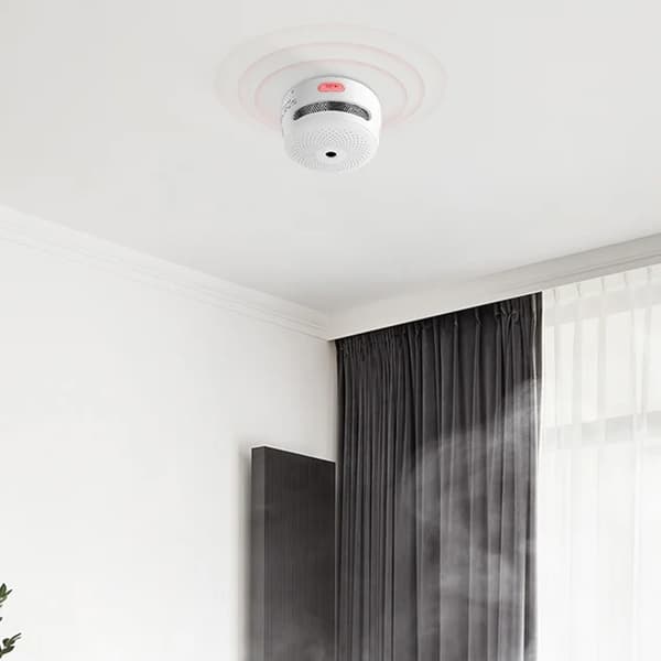 X-Sense XS01 rökdetektor med fotoelektrisk teknik och långlivad batteritid