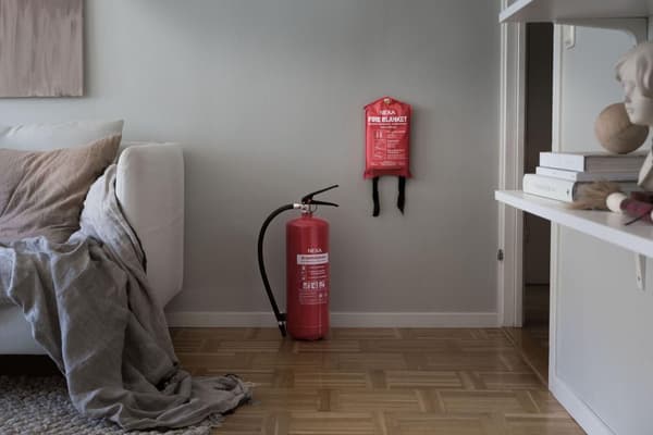 Brandsläckare NEXA 6Kg pulver röd 43A