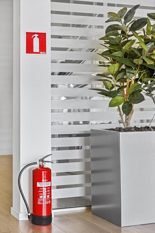 Brandsläckare NEXA 6kg pulver röd 55A