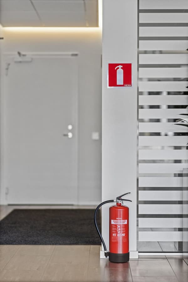 Brandsläckare NEXA 6kg pulver röd 55A