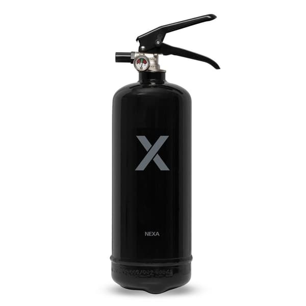 Brandsläckare NEXA 2Kg pulver svart 13A