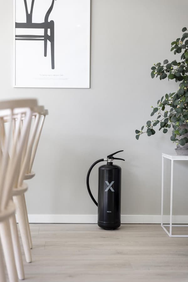 Brandsläckare NEXA 6kg pulver svart 43A