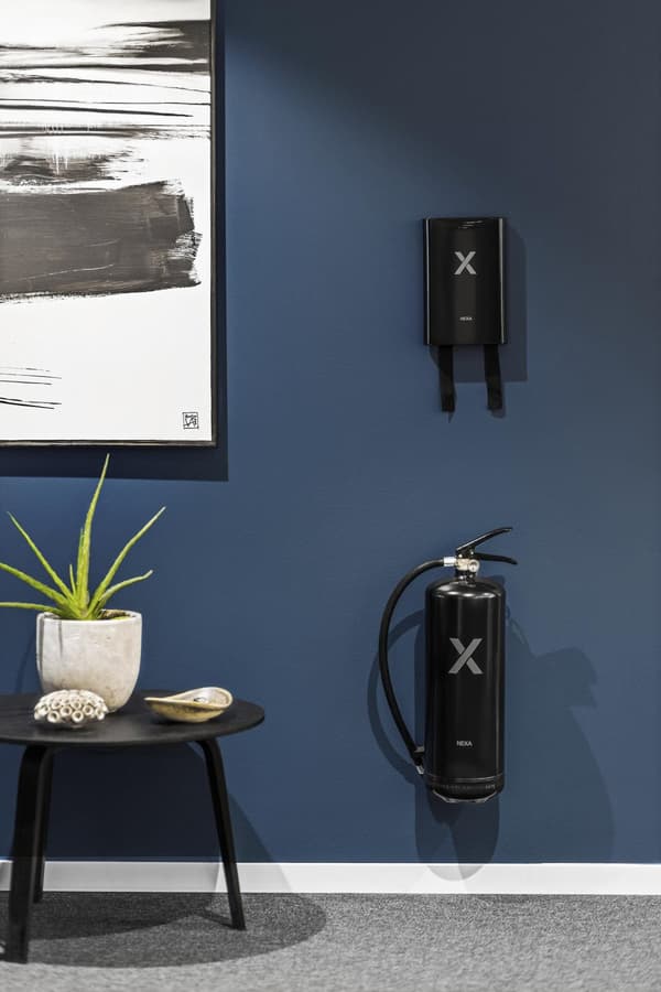 Brandsläckare NEXA 6kg pulver svart 43A