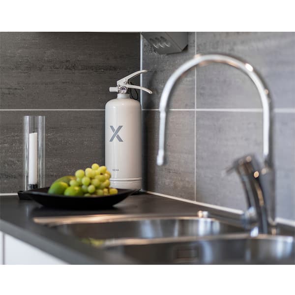 Brannslukker 2 kg 13A 89BC Hvit Nexa