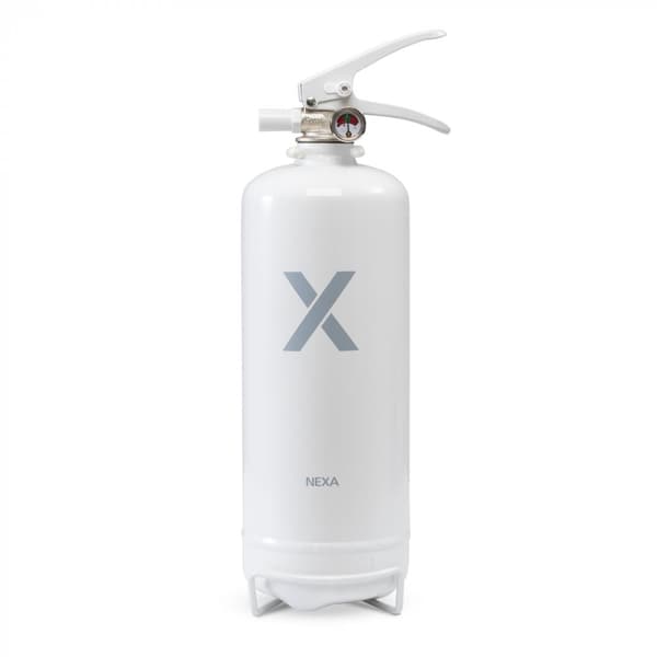 Nexa brandsläckare, 2 Kg ABC-pulver (Vit)