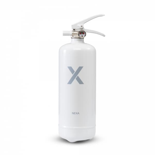 Nexa brandsläckare, 2 Kg ABC-pulver (Vit)