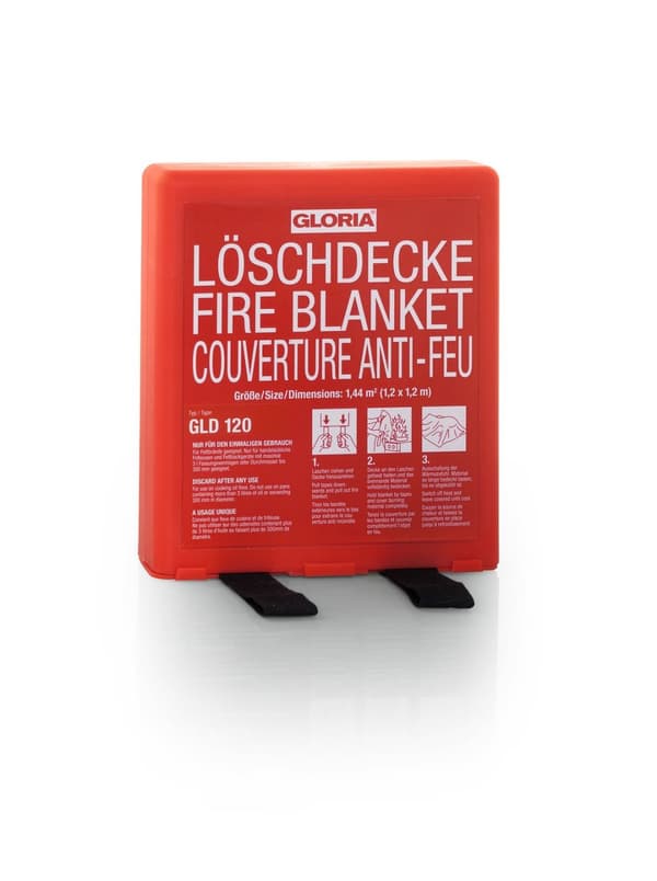 Brandtæppe - GLD120 fremstillet af silikonebelagt glasfibervæv