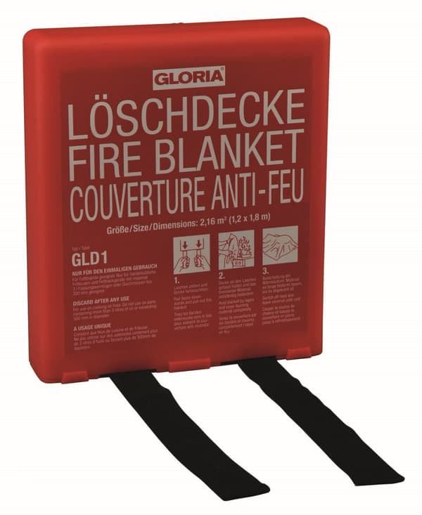 Brandtæppe - GLD1 af silikonebelagt glasfibervæv