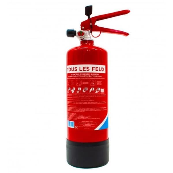 2L CE brandsläckare - FIREXO alla lampor 809-765-347-846