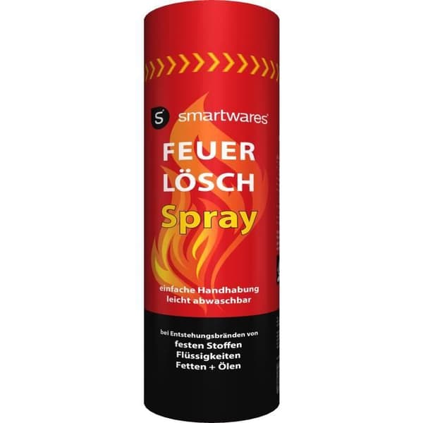 Smartwares FS600DE 600 ml brandsläckare, flytande kemikalier, A,B,F (K), 5A, 21B, 5F