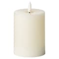 Pikkukuva 1 / 2: Hill Interiors Luxe Collection Natural Glow 3 X 4 LED Ivory Candle