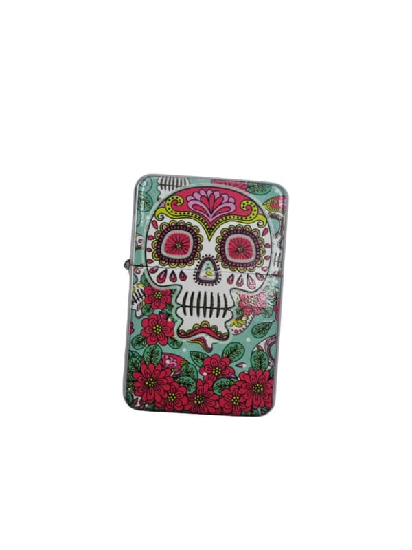 Bensin Lighter - Skull