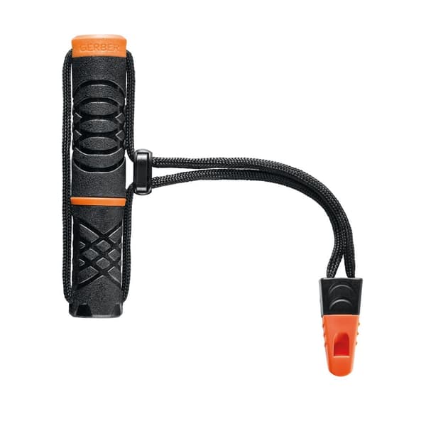GERBER FIRE STARTER, tändstål med visselpipa