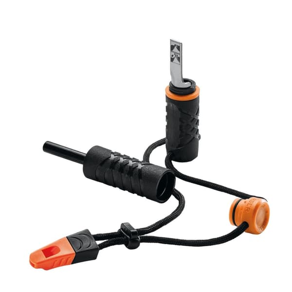 GERBER FIRE STARTER, tändstål med visselpipa