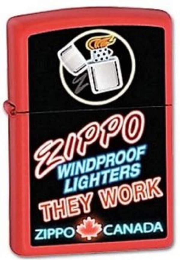 Zippo Planeta Kanada Plant Windproof Limited Edition