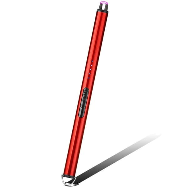 Tyylikäs sähkösytytin – ladattava - Metallic Red