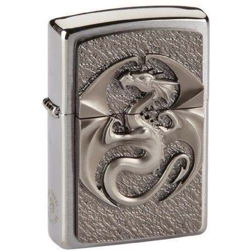 Zippo 2002545 Tändare Nr 200 Dragon 3D Emblem