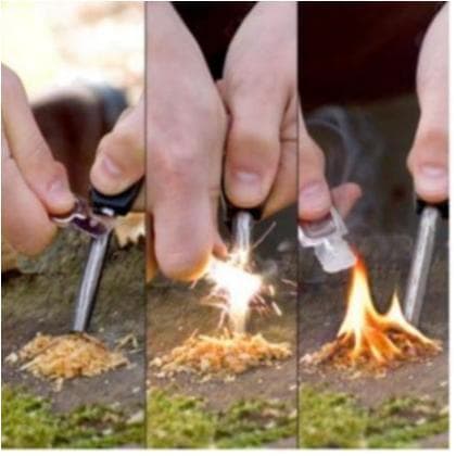 LIGHT MY FIRE FIRESTEEL 2.0 ARMY BIO , eldstål, tändstål