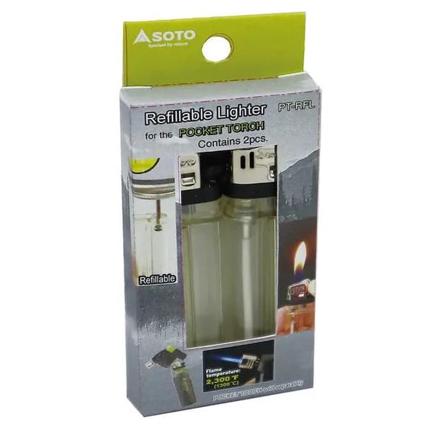 SOTO GASLIGHTRE REFILLABLE 2-pack