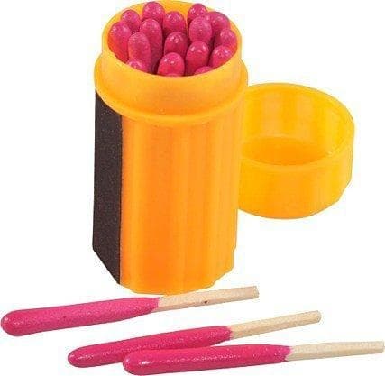 stormtändstickor, vattentåliga tändstickor, VATTENSÄKRA STORMTÄNDSTICKOR 10-pack