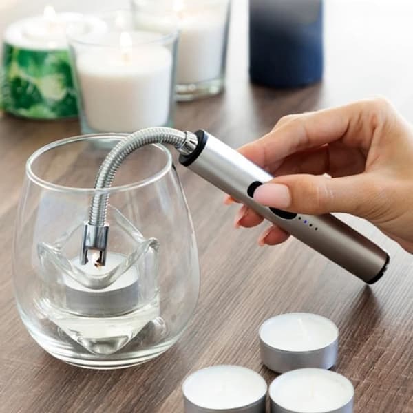 Elektrisk brandstartare - SHOP-STORY - FIREBEND - Laddningsbar - 360° flexibel - Ergonomisk design