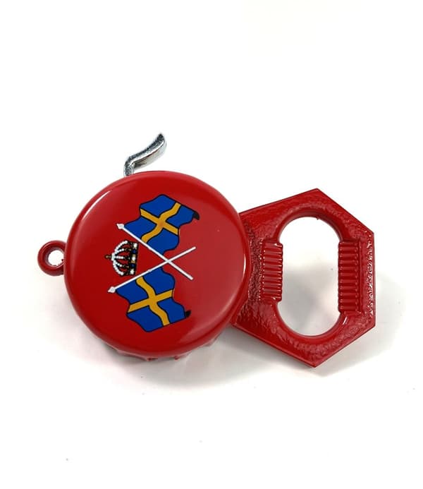Gas-lighter Sweden flag