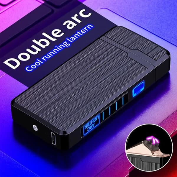 TD® Lighter Arc Charge Svart vindtät tändare