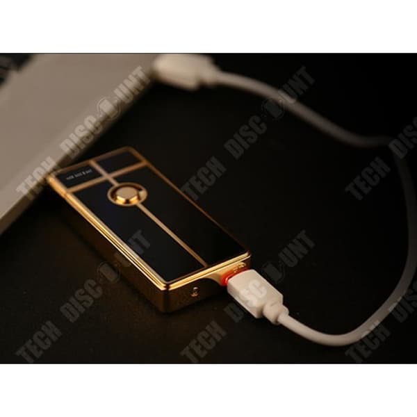 TD® Miljövänlig dubbel elektrisk USB-tändare. Ingen låga, gas eller vätskor. Ingen lukt. Laddas på valfri USB-port