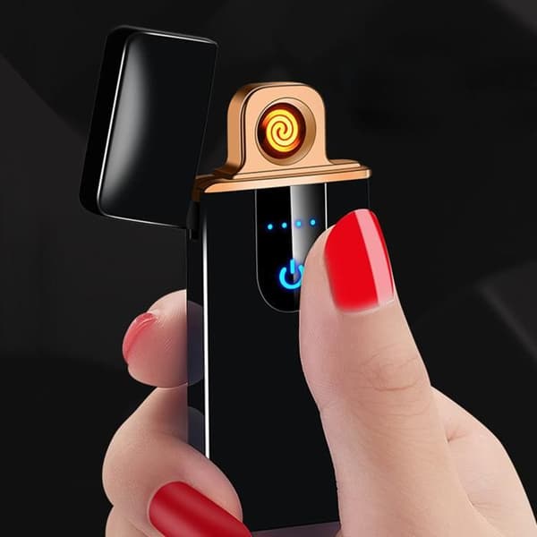 TD® Metal Induction USB Uppladdningsbar vindtät tändare