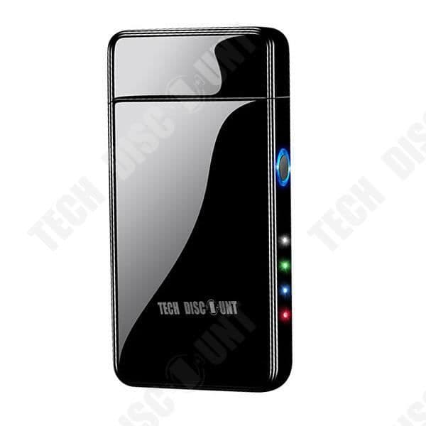 TD® USB uppladdningsbar tändare, Power Display, Smart Touch Sensor, Double Arc vindtät tändare