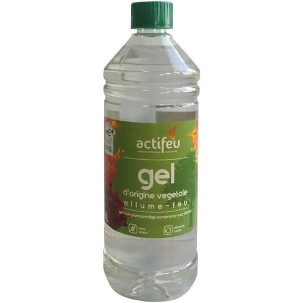 ACTIFEU Gel tändvätska av växtursprung - 1 l