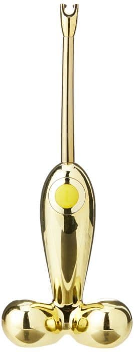 Tändare - Alessi cigarrtändare - GV34 GD - Firebird 2.0 - Arc Fire Starter i termoplastiskt harts, guld