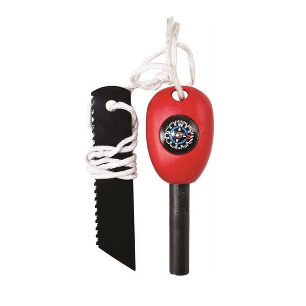 BCB Fireball Flint & Striker Mini kompassilla ja iskurilla