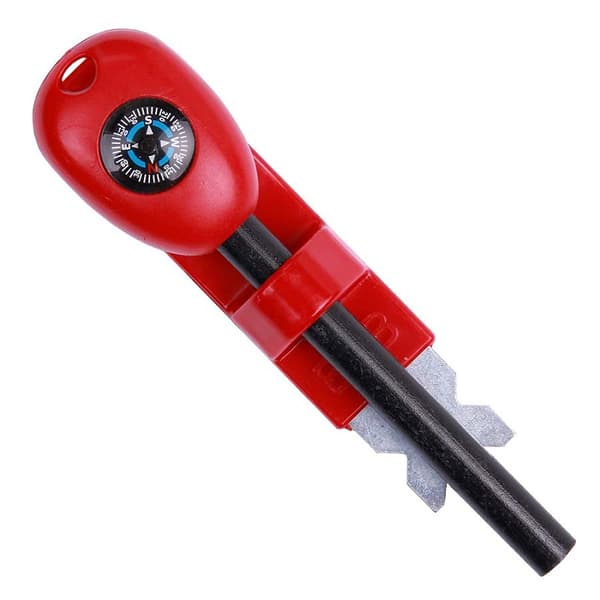 BCB Fireball Flint & Striker kompassin ja iskurin kanssa