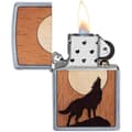 Miniatyrbild 3 av 4: Briquet Zippo Woodchuck USA Street Chrome Hurande Orm