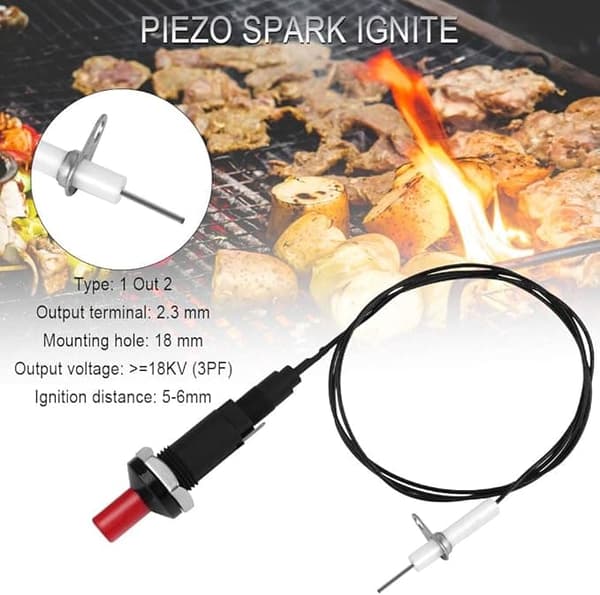 OBOSOE 2-pak lighter - Piezo tændrørsmodel