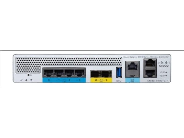 Cisco Catalyst 9800-L Wireless Controller - Netverksadministrasjonsenhet - 10GbE - Wi-Fi 6 - 1U - rackmonterbar