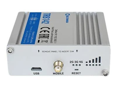Teltonika TRB142 - Yhdyskäytävä - RS-232, Modbus - LTE B1/B20/B28/B3/B7/B8