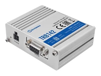 Teltonika TRB142 - Yhdyskäytävä - RS-232, Modbus - LTE B1/B20/B28/B3/B7/B8