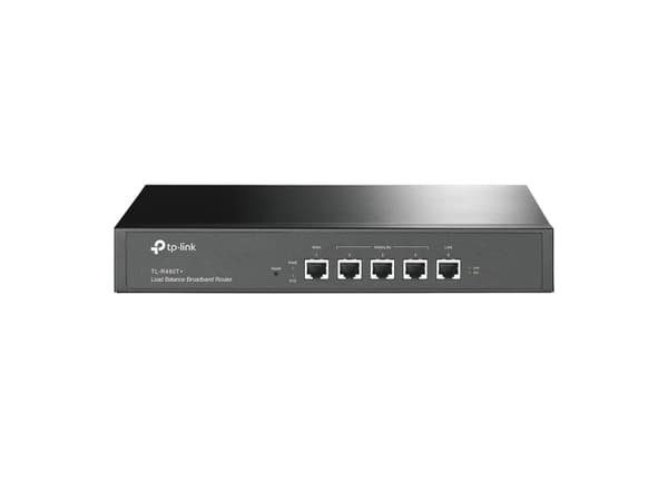 TP-Link TL-R480T+ - Ruter 3-portssvitsj WAN-porter: 2