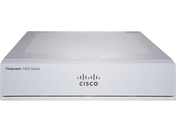 Cisco FPR1010-ASA-K9, 2000 Mbit/s, 0,5 Gbit/s, Intel, Langallinen, RJ-45, RJ-45 (Gigabit)
