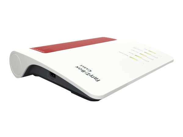 AVM FRITZ!Box 6660 Cable - Trådløs ruter - kabel-mdm 4-portssvitsj - 1GbE - Wi-Fi 6 - Dobbeltbånd - VoIP-telefonadapter (DECT)