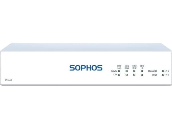 Sophos SG 115 - Rev 3 - sikkerhetsapparat - 1GbE - skrivebord
