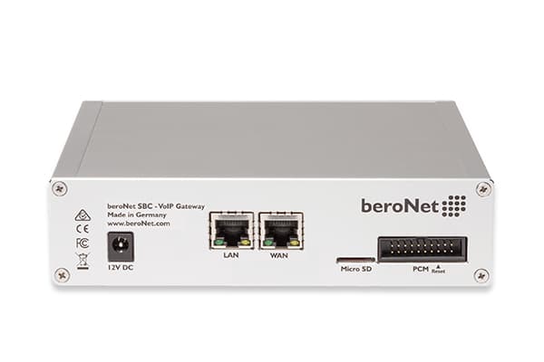 beroNet Modular Session Border Controller BNSBC-M - VoIP-gateway - 100Mb LAN, TDM - 1U - skystyring - rackmonterbar