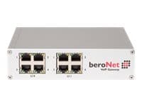 beroNet Modular Session Border Controller BNSBC-M - VoIP-gateway - 100Mb LAN, TDM - 1U - skystyring - rackmonterbar